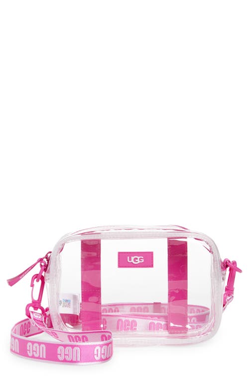 UGG(r) Janey II Transparent Crossbody Bag in Rock Rose /Clear