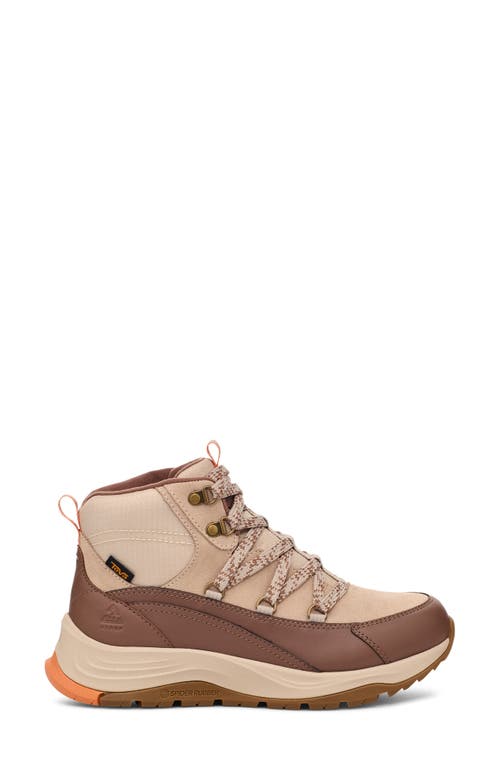 Teva Women's Auroris Sneaker-style Ankle Booties In Feather Grey/acorn