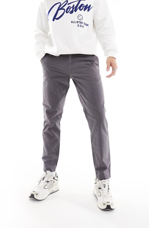 Ripstop Straight Leg Pants in Charcoal