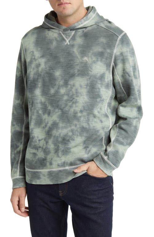 Tommy Bahama Tobago Bay Tie Dye Hoodie in Trout at Nordstrom, Size Large