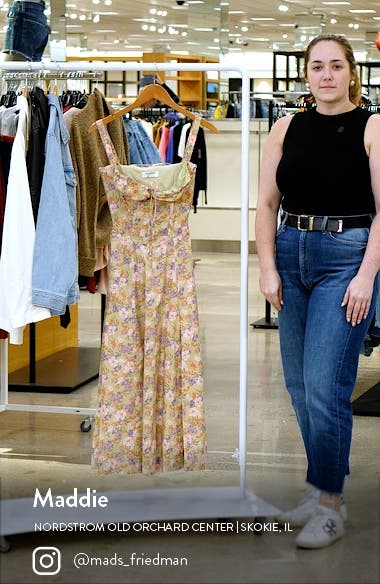 HOUSE OF CB Carmen Bustier Sundress Nordstrom