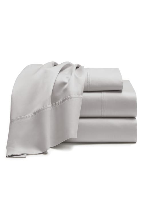DKNY 700 Thread Count Luxe Egyptian Cotton Sheet Set in Platinum at Nordstrom