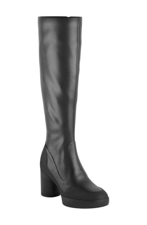 Ecco Motion 55 Knee High Boot In White