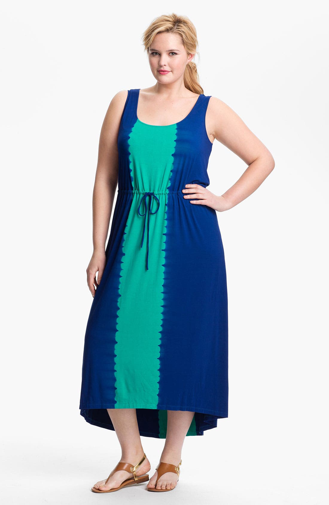 Calvin Klein High/Low Tank Dress (Plus Size) Nordstrom