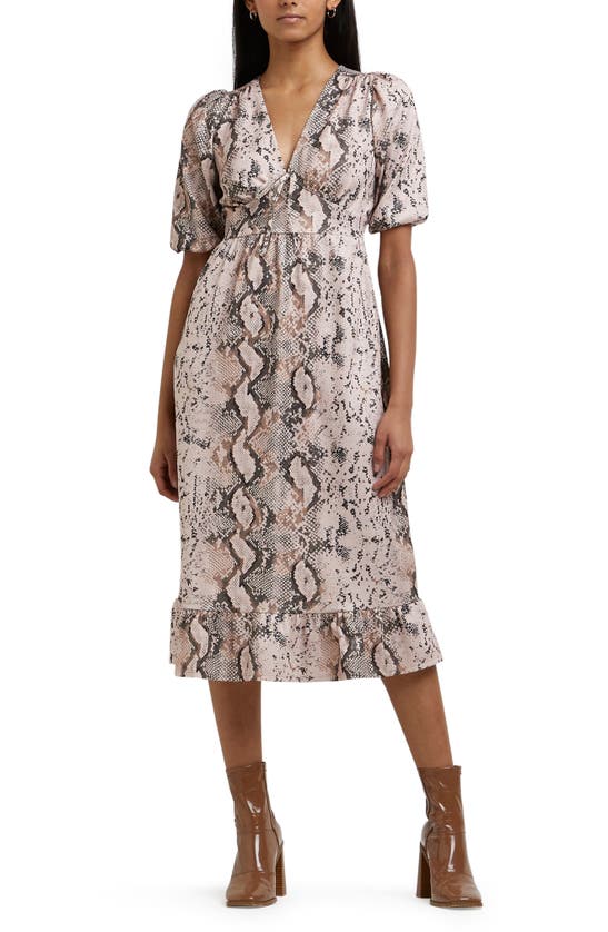 River island snakeskin on sale dress