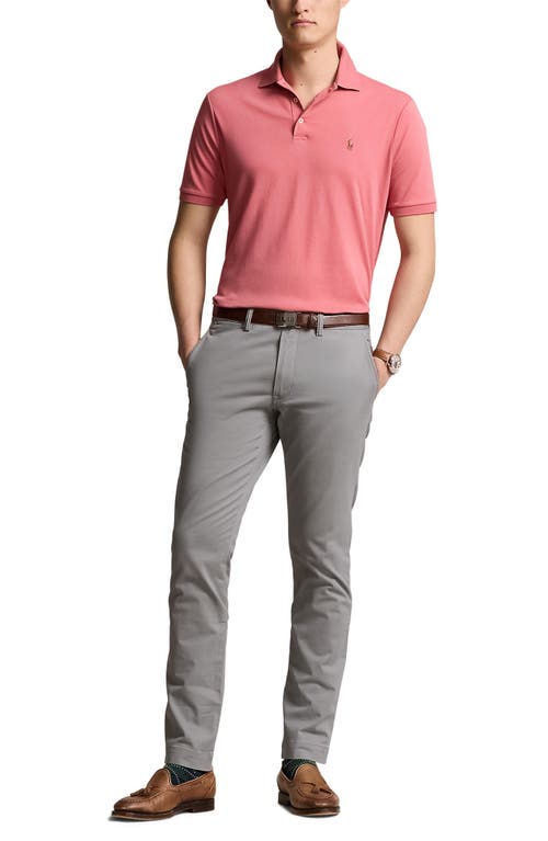 Shop Polo Ralph Lauren Pima Cotton Polo In Adirondack Berry