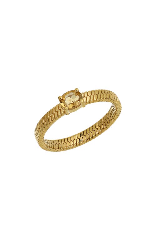 Bony Levy 14K Gold Ring in 14K Yellow Gold - Citrine at Nordstrom, Size 6.5