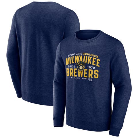 Men's Fanatics Branded Heathered Gold Milwaukee Brewers Hometown