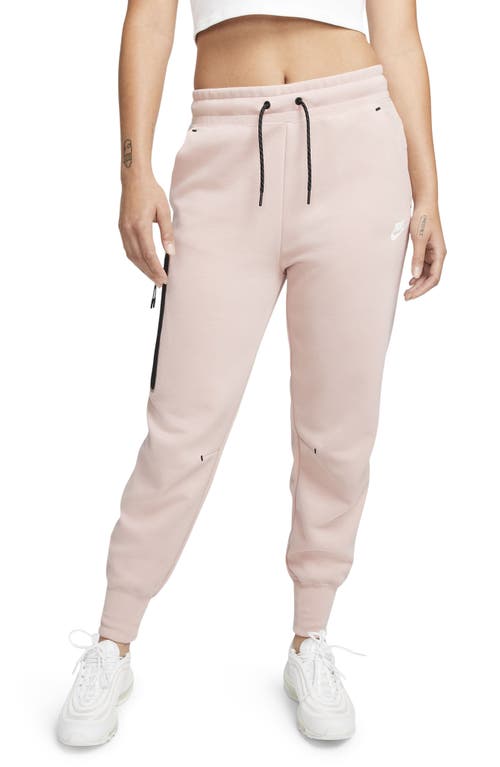 Nike Tech Fleece Joggers in Pink Oxford/White at Nordstrom, Size Xx-Small