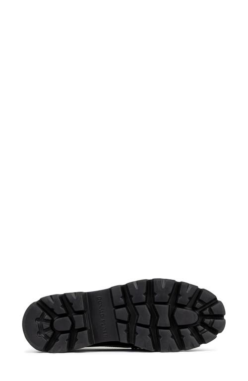 Shop Donald Pliner Marvel Platform Bit Loafer In Black