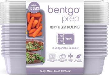 BENTGO Prep 3-Compartment Meal Prep Containers - Set of 10 | Nordstromrack