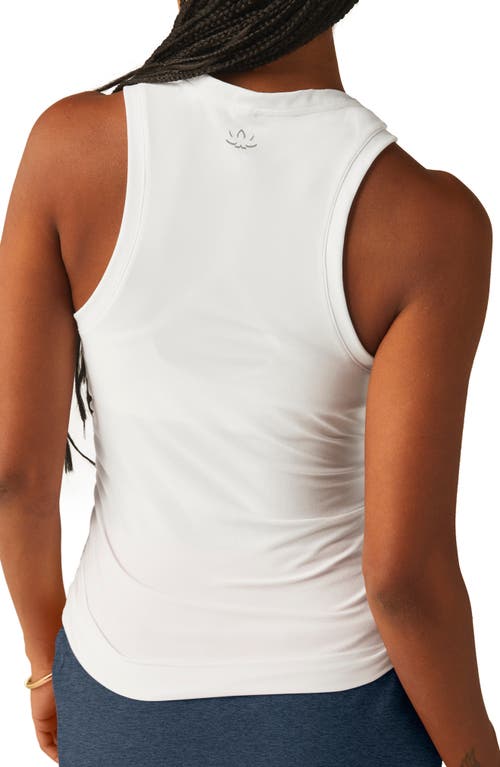 BEYOND YOGA BEYOND YOGA FEATHERWEIGHT YOUR FIT RUCHED TANK TOP