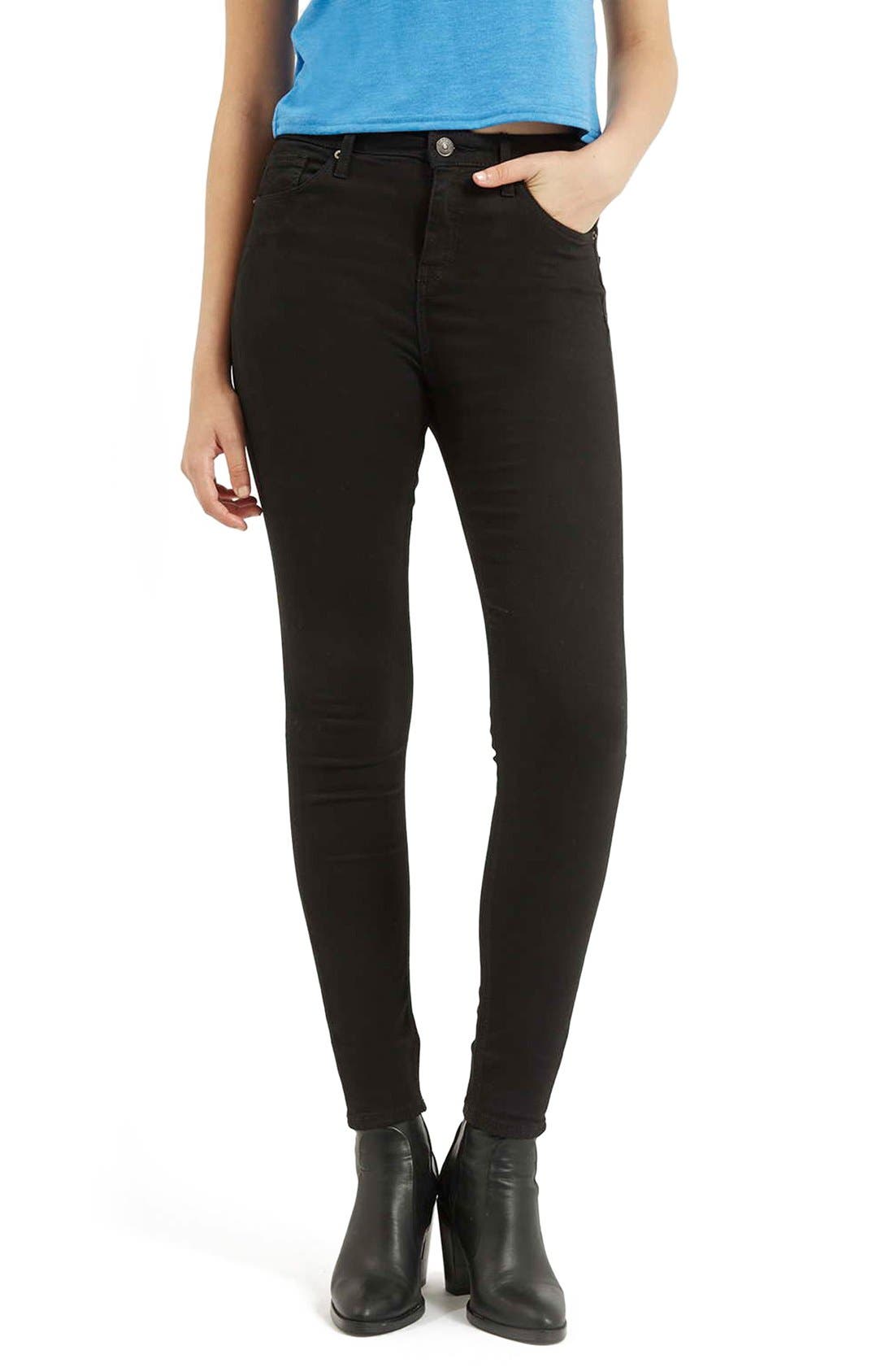 topshop jamie jeans high waist ankle grazer