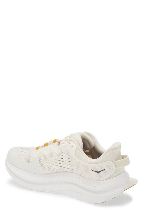 Hoka Kawana 2 - Canvas Sneaker In Alabaster/oat Milk