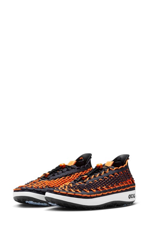 Nike Gender Inclusive ACG Watercat+ Woven Sneaker in Gridiron/Bright Mandarin