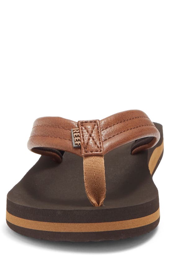 Reef Kids' Ahi Flip Flop In Brown