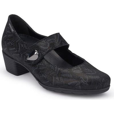 Mephisto Isora Mary Jane Pump, Black