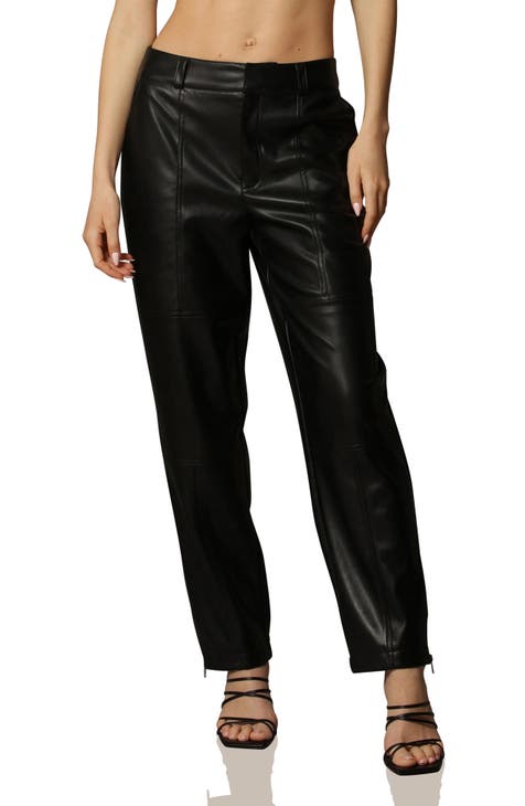 Faux-Ever Leather™ Cargo Trousers