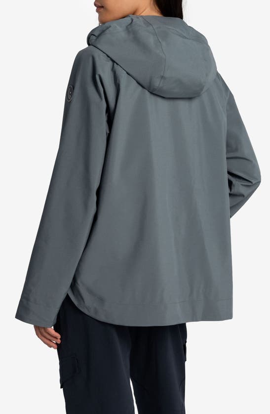 Shop Lole Lachine Waterproof Rain Jacket In Ash