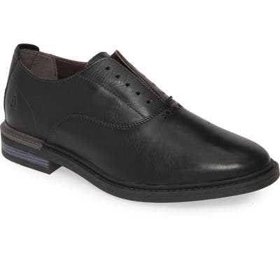 Hush Puppies Davis Plain Toe Oxford- Black