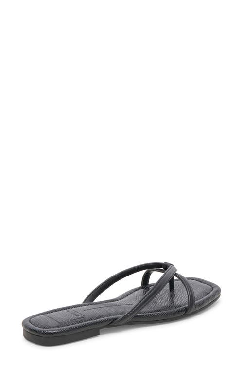 Shop Dolce Vita Lucca Flip Flop In Black Stella