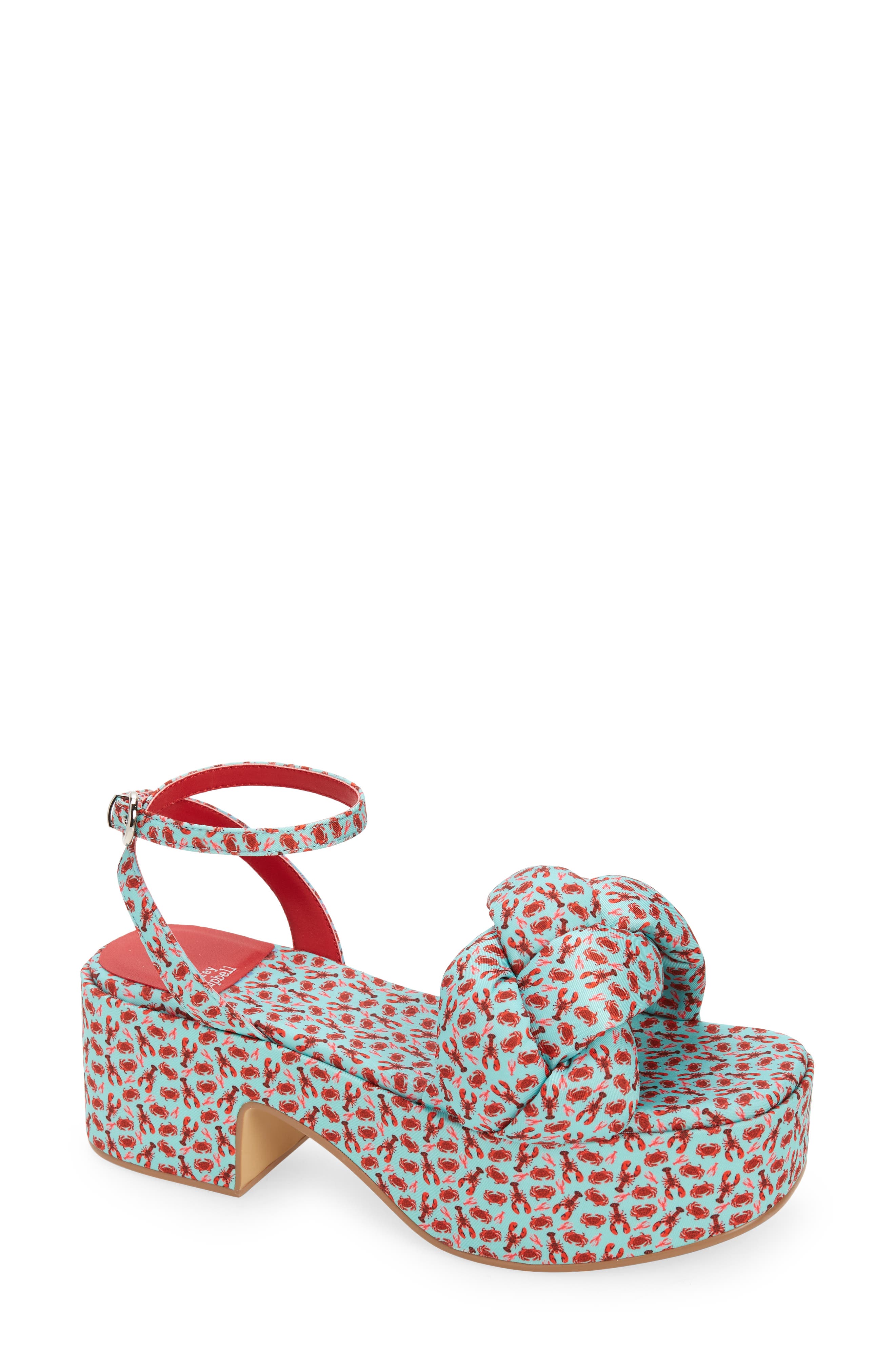 braided platform sandals