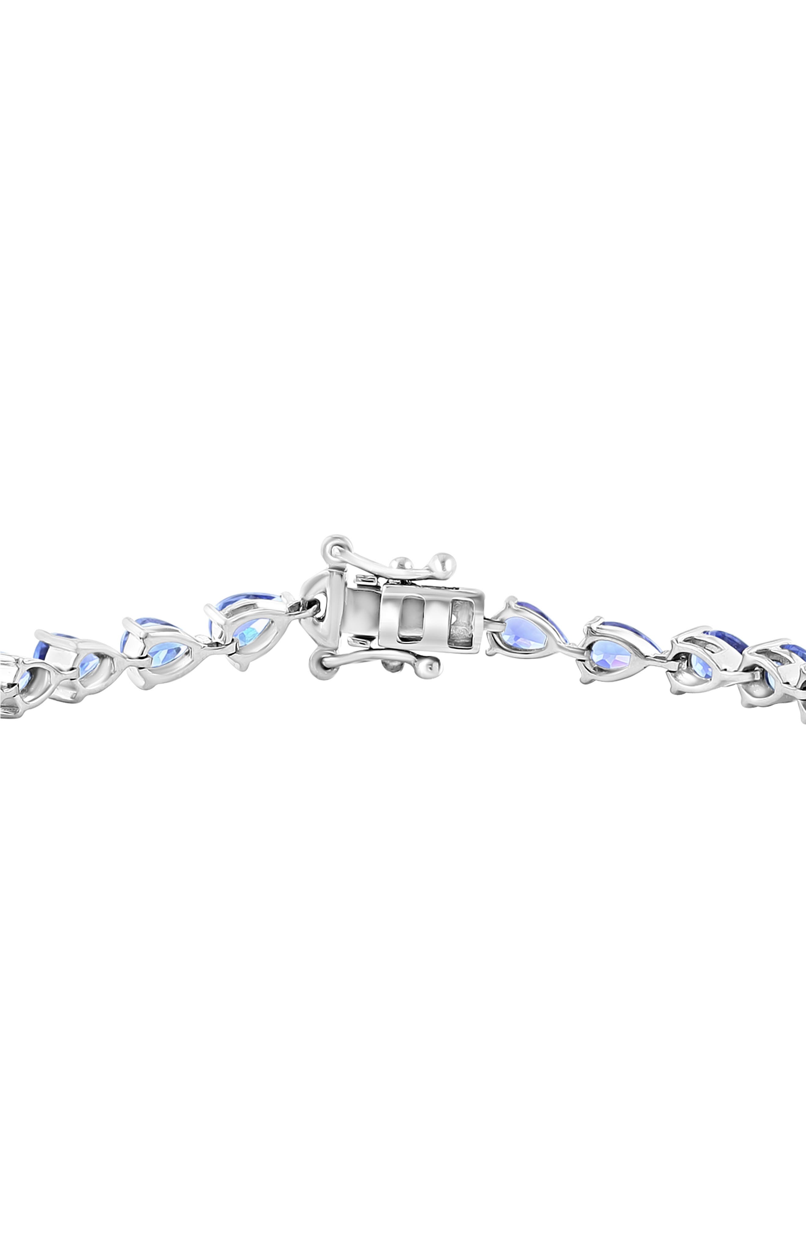EFFY Sterling Silver Pear Cut Tanzanite Tennis Bracelet Nordstromrack