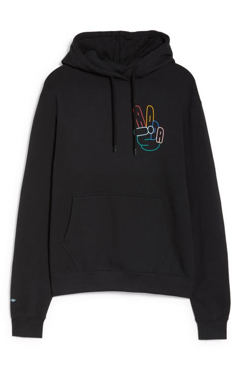 adidas rainbow hoodie