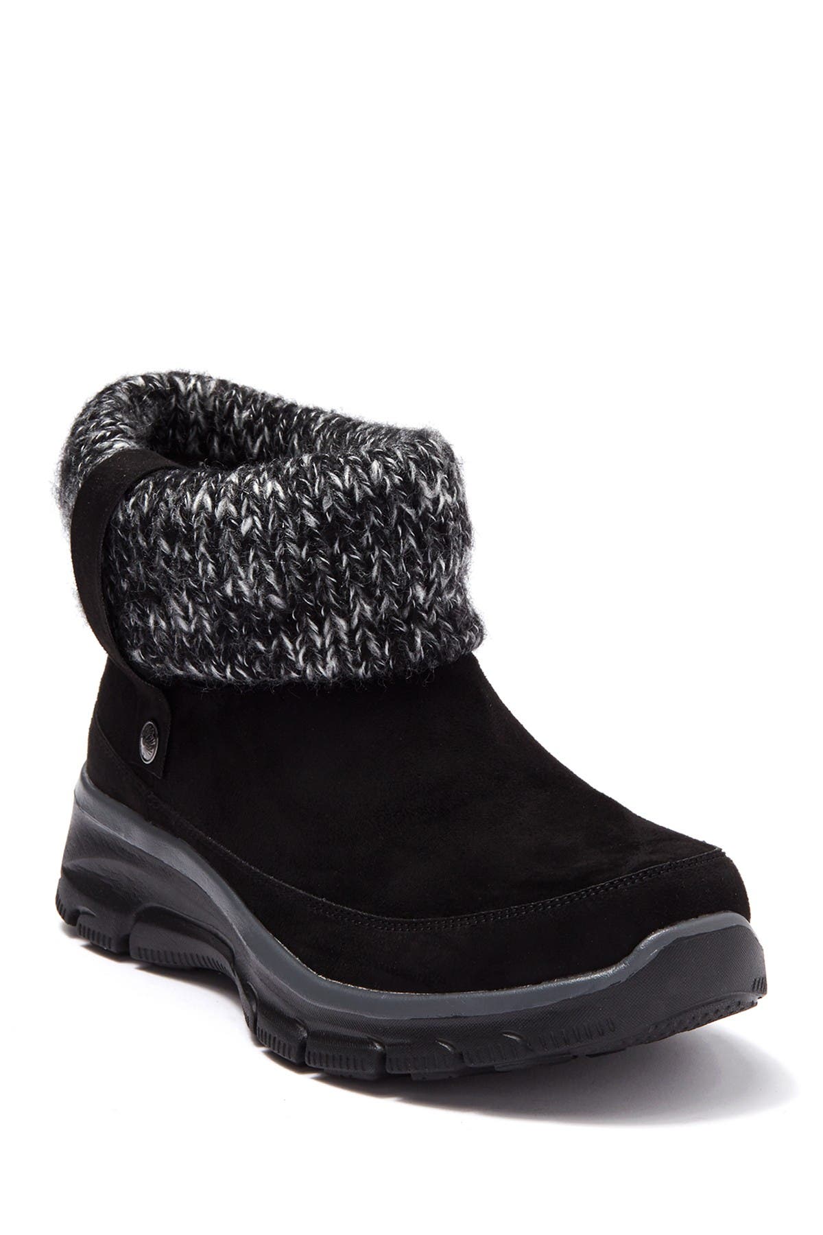 skechers knitted ankle boots