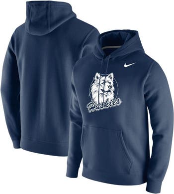 Nike Men's Nike Navy UConn Huskies Vintage School Logo Pullover Hoodie ...