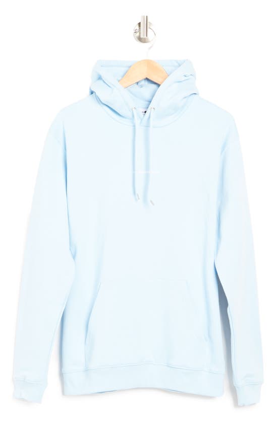 Nn07 Barrow 3385 Slim Fit Hoodie In Light Blue