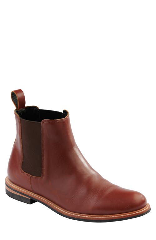 Nisolo Water Resistant Chelsea Boot in Brandy at Nordstrom, Size 11.5