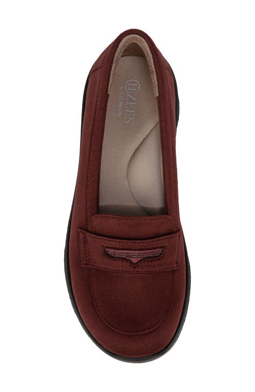 Shop Bzees Gamma Loafer In Red