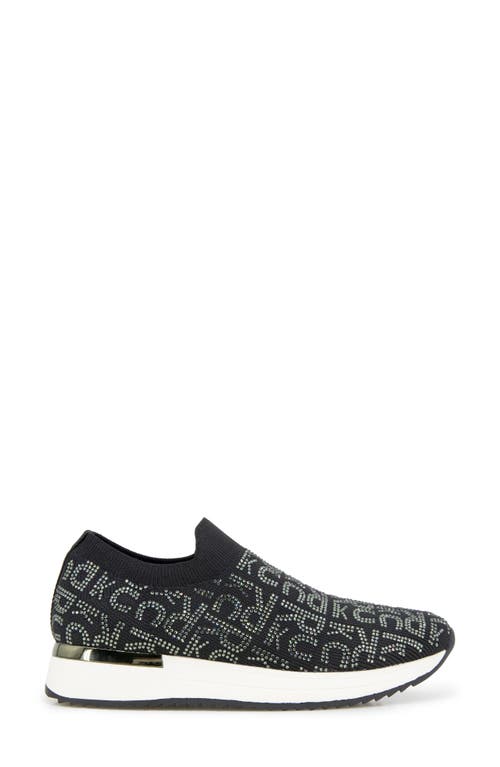 Reaction Kenneth Cole Cameron Jewel Jogger Sneaker In Black Logo