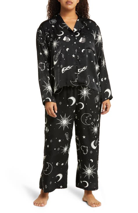 Satin Pajamas (Plus Size)