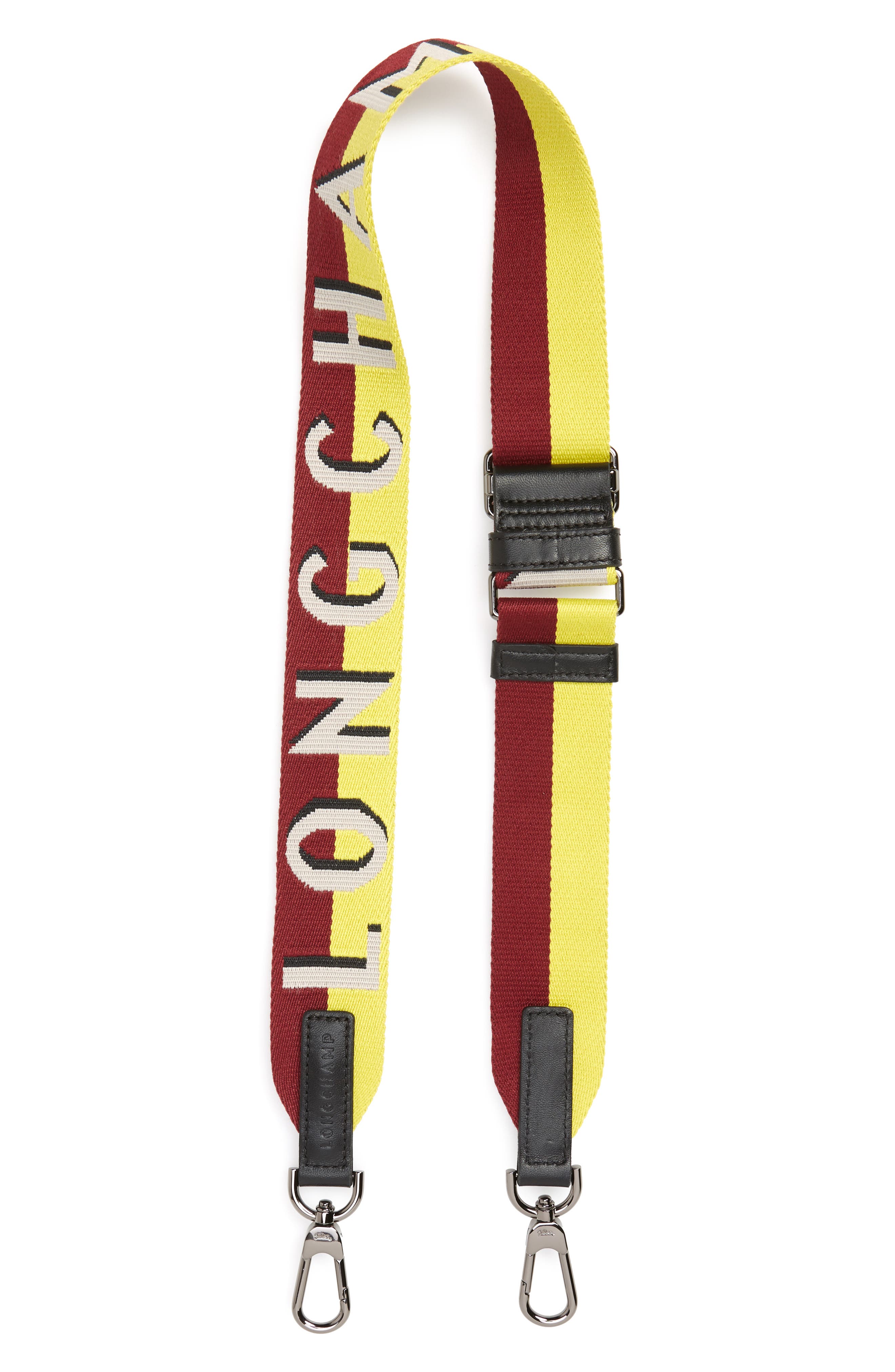 Longchamp Sangle Logo Shoulder Strap 