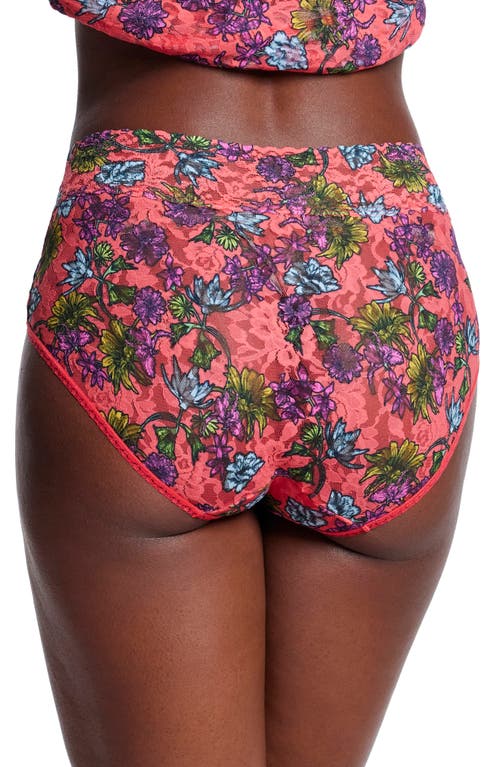 Shop Hanky Panky Print Lace Briefs In Wonderland Blooms