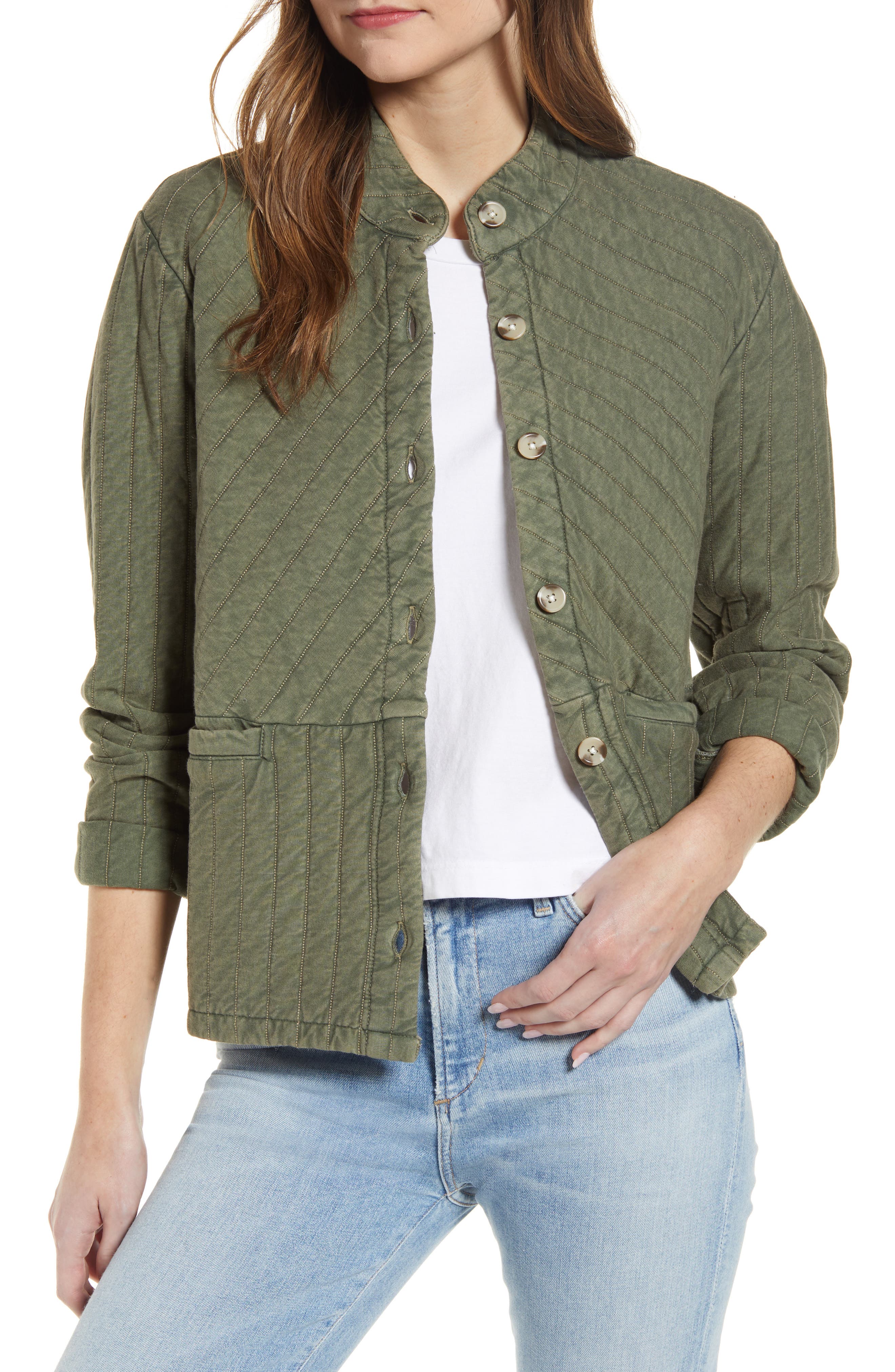 Lucky Brand Quilted Cotton Jacket Nordstrom