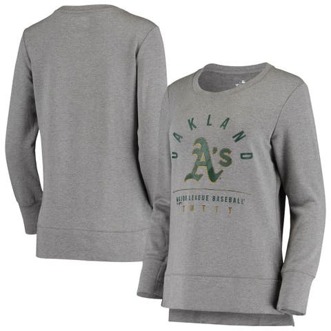 Lids Oakland Athletics Columbia Women's Tidal Long Sleeve Hoodie T-Shirt -  Gray