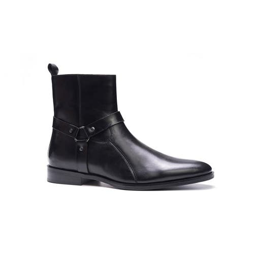 Carlos Santana Harley Harness Boot In Black
