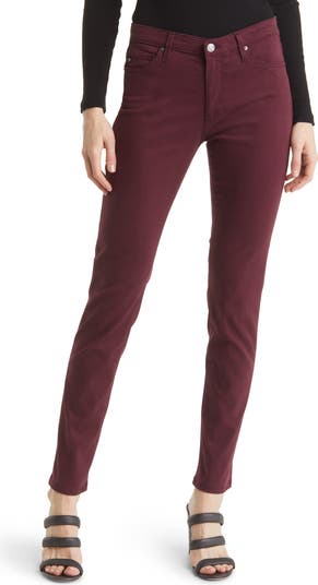 Girls red skinny clearance jeans