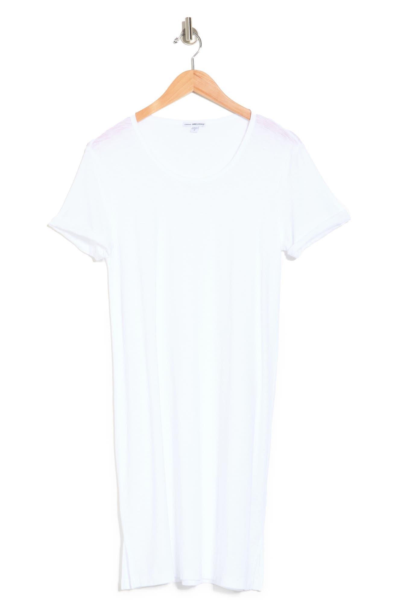James Perse Rolled Sleeve T-Shirt Dress 