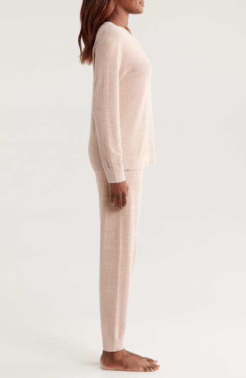 Shop Barefoot Dreams Cozychic® Ultra Lite® Knit Pajamas In Willow