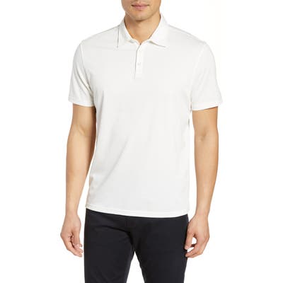 Zachary Prell Caldwell Pique Regular Fit Polo, White