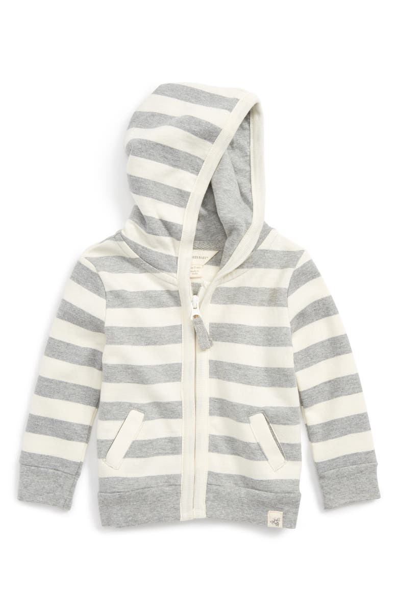 Burt's Bees French Terry Organic Cotton Hoodie (Baby) | Nordstrom
