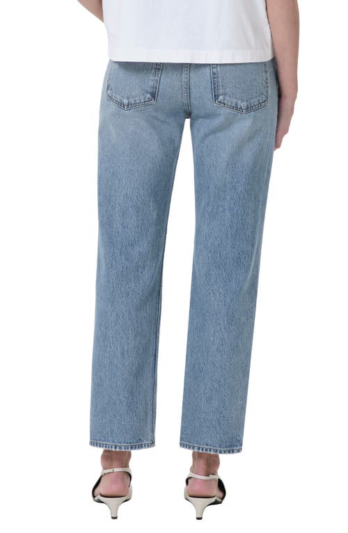 Shop Agolde Valen High Waist Ankle Straight Leg Jeans In Harmonic