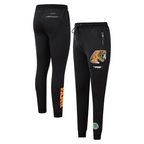 Men's Pro Standard Black Florida A & M Rattlers University Classic Joggers