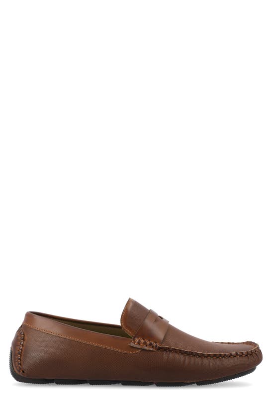 Vance Co. Isaiah Driving Loafer In Brown
