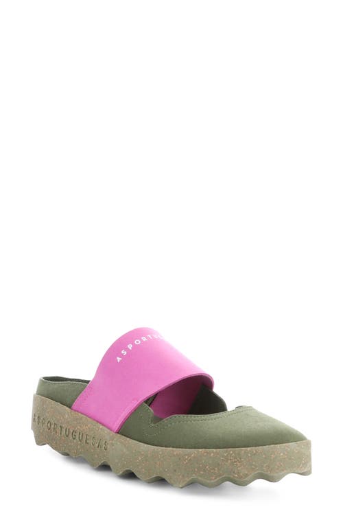 Cana Slide Sandal in 001 Military Green O