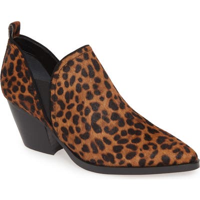 Marc Fischer Ltd Dalaranly Genuine Calf Hair Bootie- Brown